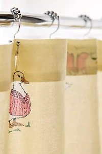 Party Animals Patterned Shower Curtain