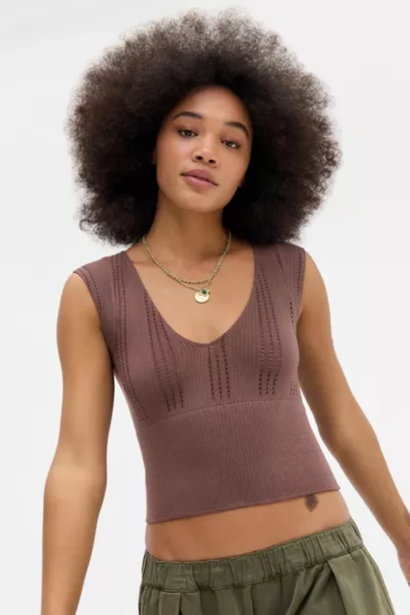 Out From Under Winnie Cap Sleeve Top