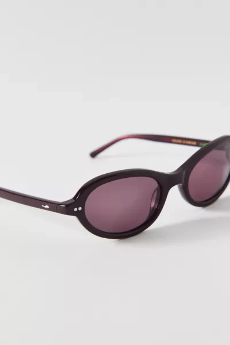 Crap Eyewear The Marquee Rox Oval Sunglasses