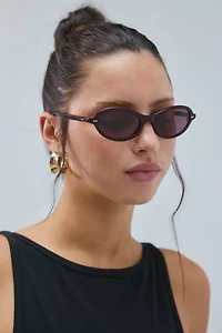 Crap Eyewear The Marquee Rox Oval Sunglasses