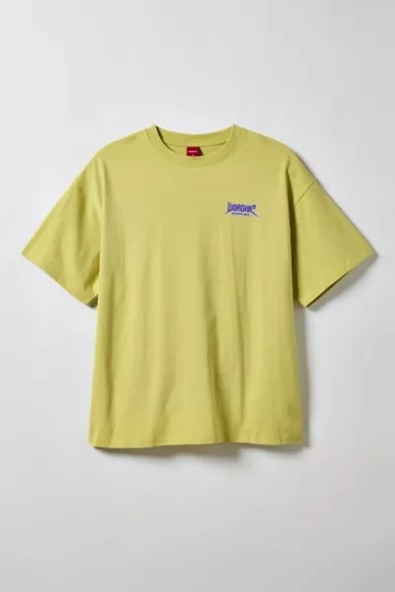 WORSHIP SUPPLIES Echo Graphic Oversized Tee