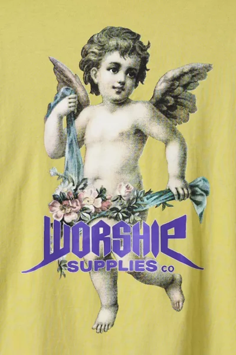 WORSHIP SUPPLIES Echo Graphic Oversized Tee