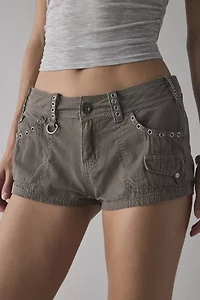 Jaded London Tucana Low-Rise Cargo Mini Short