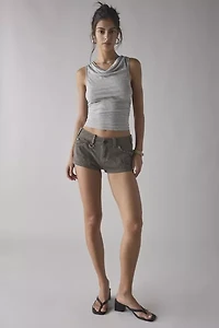 Jaded London Tucana Low-Rise Cargo Mini Short