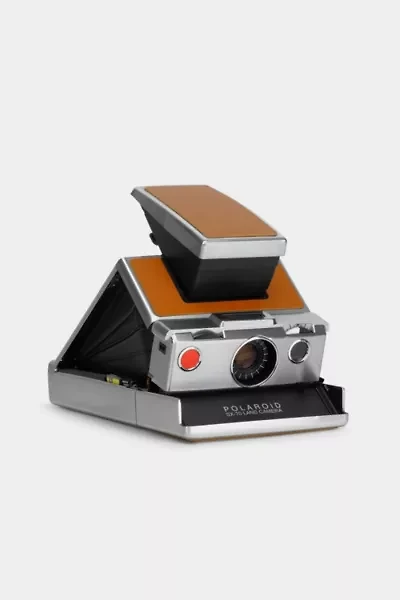 Polaroid SX-70 Original Chrome Instant Camera