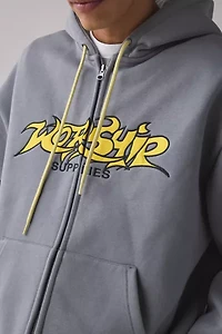 WORSHIP SUPPLIES Vanity Zip Hoodie Sweatshirt