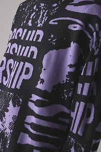WORSHIP SUPPLIES Chico End Knit Crew Neck Sweater