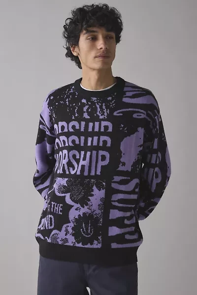 WORSHIP SUPPLIES Chico End Knit Crew Neck Sweater