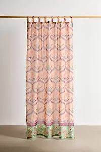 Presley Floral Patterned Window Panel