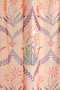 Presley Floral Patterned Window Panel