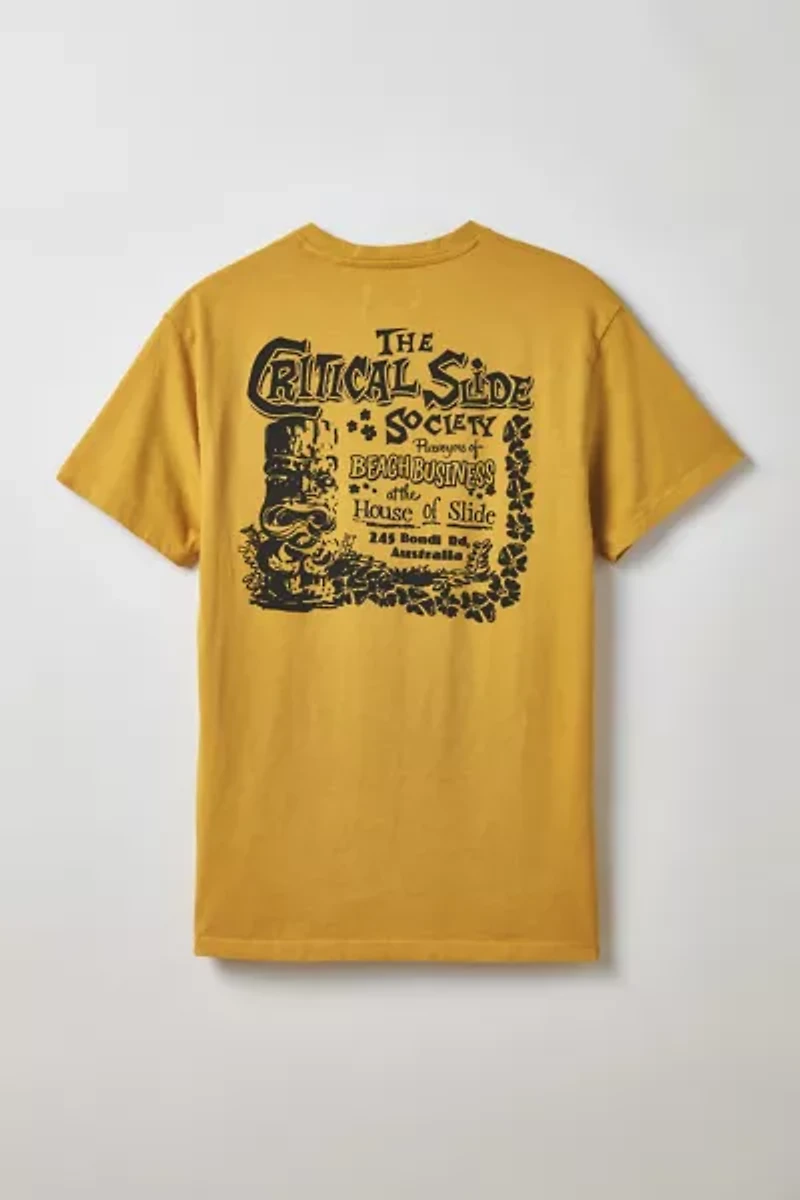 Critical Slide Society Tiki Made To Fade Graphic Tee