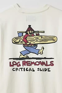 Critical Slide Society Log Removal Graphic Long Sleeve Tee