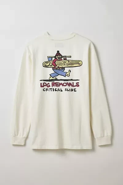 Critical Slide Society Log Removal Graphic Long Sleeve Tee