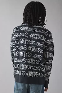 Critical Slide Society Madness Pattern Crew Neck Sweater
