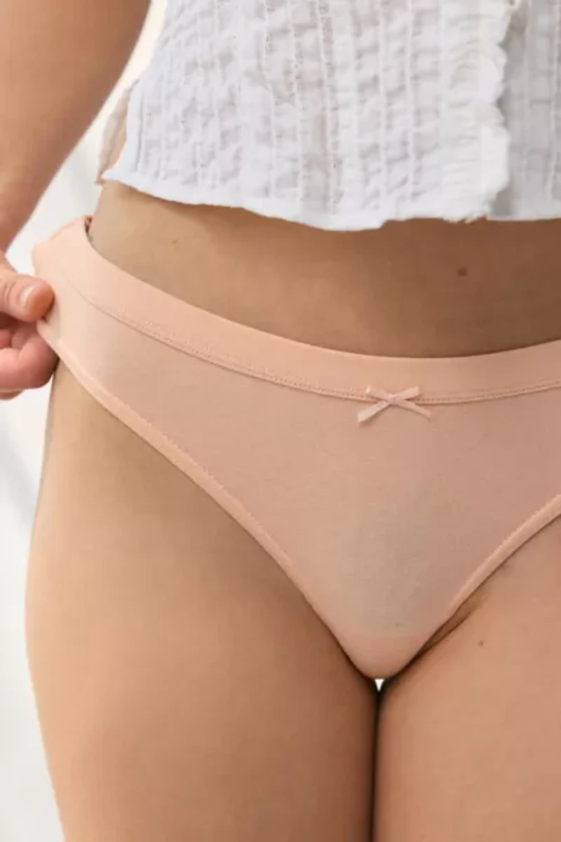 Out From Under Only Yours Cotton Thong