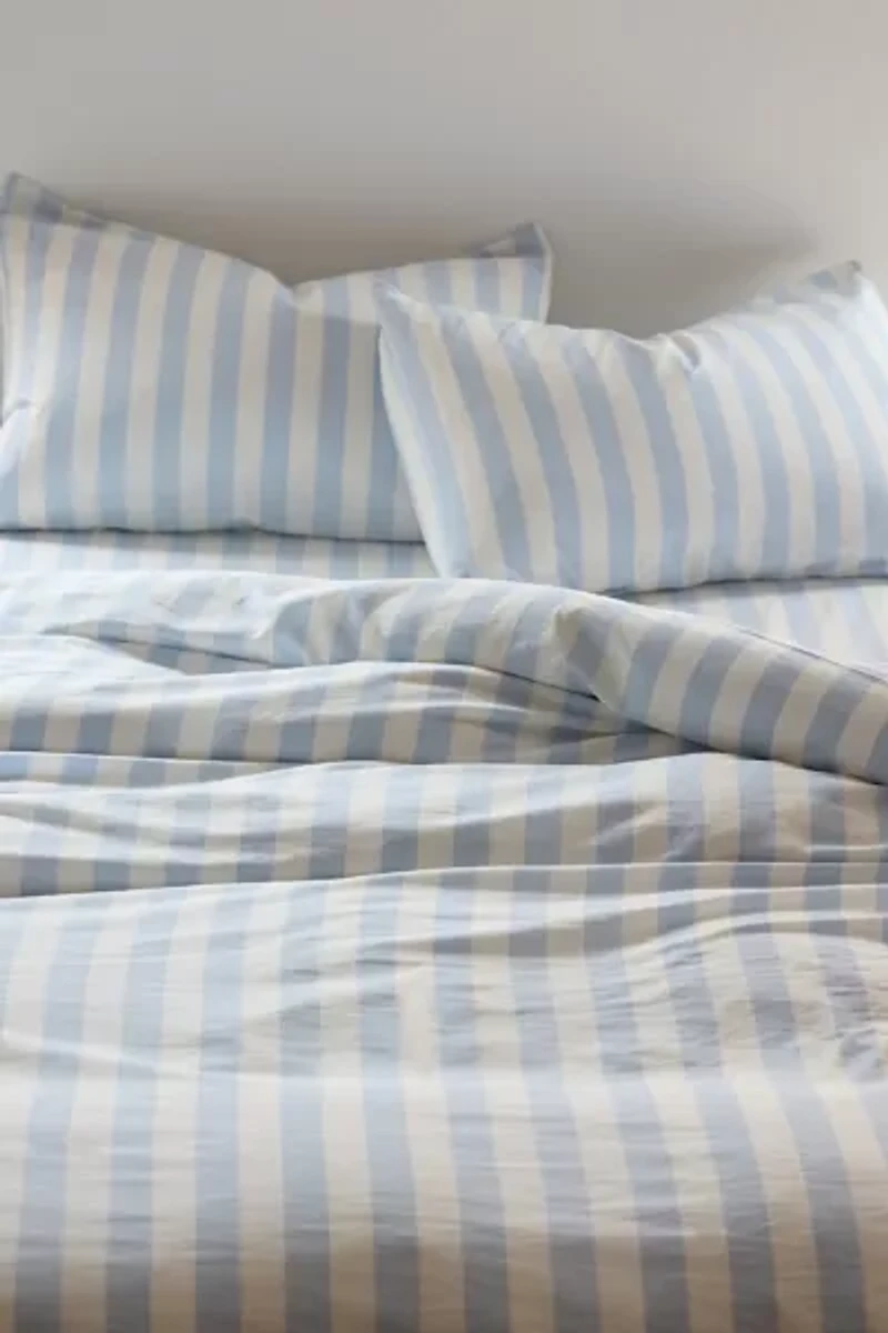 Awning Striped Patterned Duvet Cover Set