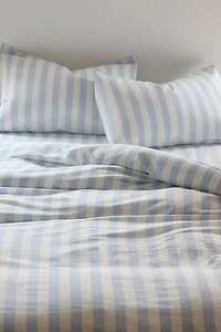 Awning Striped Patterned Duvet Cover Set