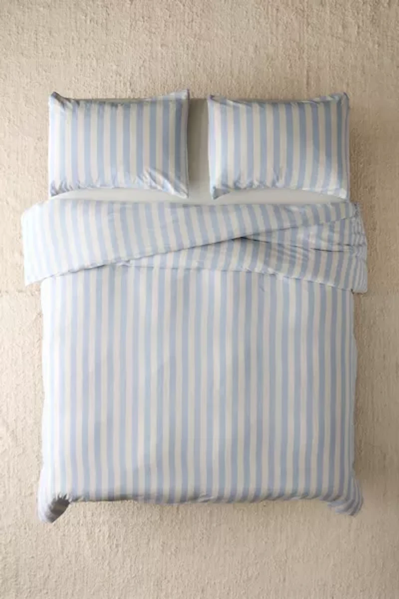 Awning Striped Patterned Duvet Cover Set