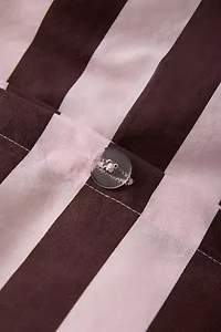 Awning Striped Patterned Duvet Cover Set