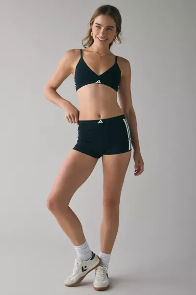 adidas 3-Stripe Cotton Boyshort Undie