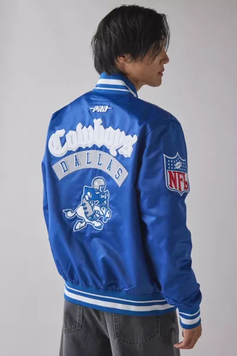 Pro Standard NFL Dallas Cowboys Satin Varsity Jacket