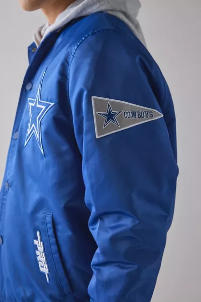 Pro Standard NFL Dallas Cowboys Satin Varsity Jacket