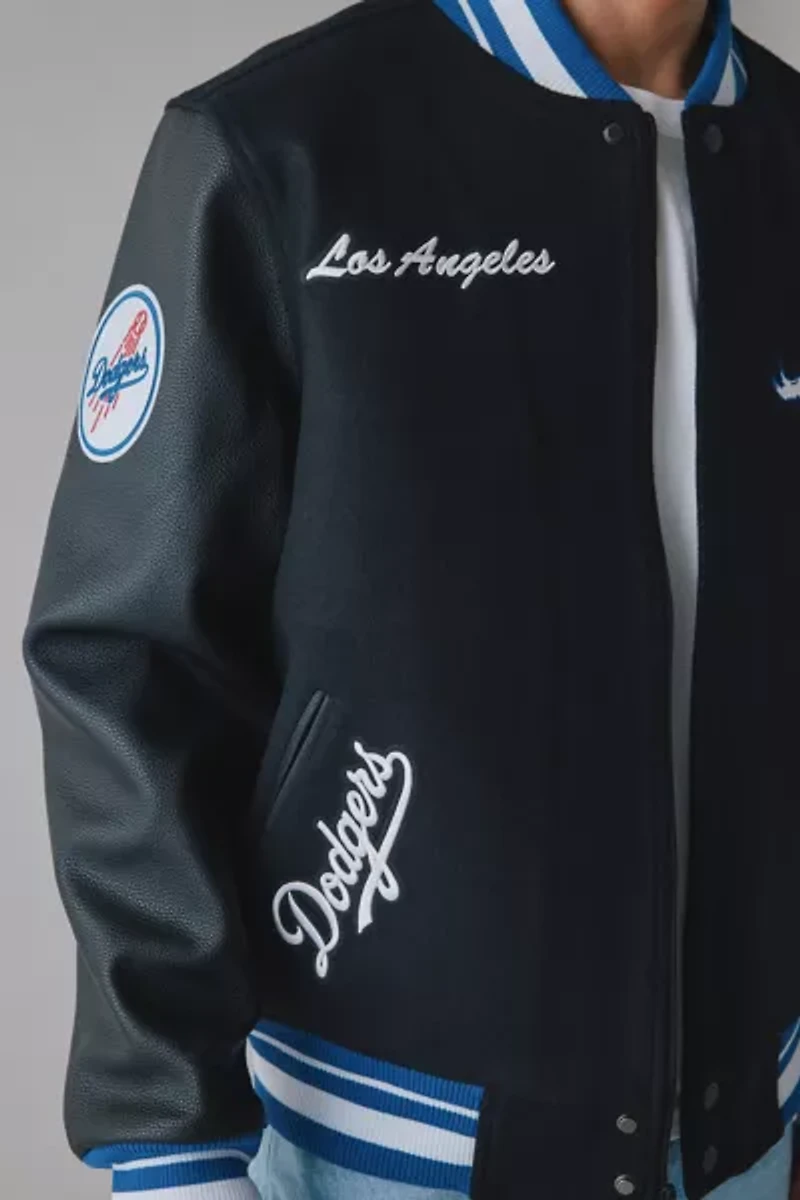 Pro Standard MLB Los Angeles Dodgers Team Logo Varsity Jacket