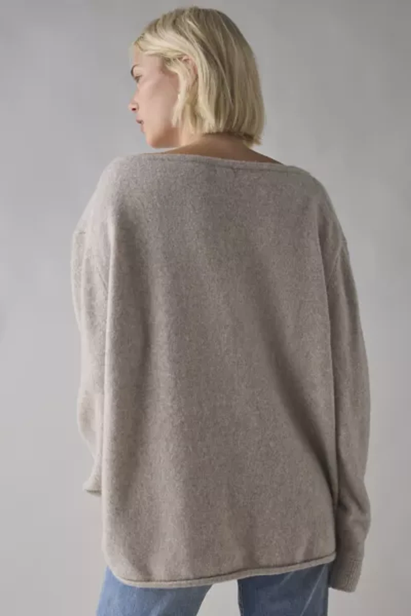 UO Nola Oversized Off-The-Shoulder Sweater