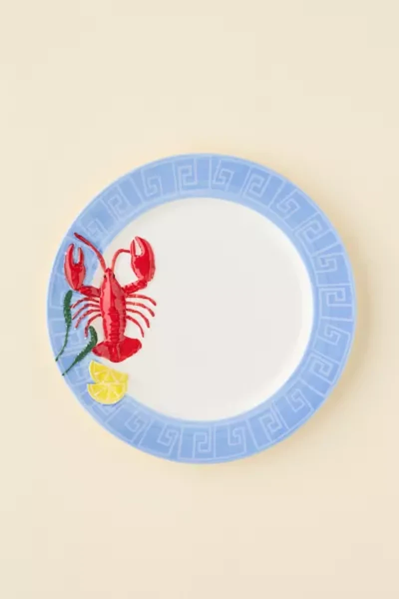 Lana Sculpted Ceramic Dinner Plate