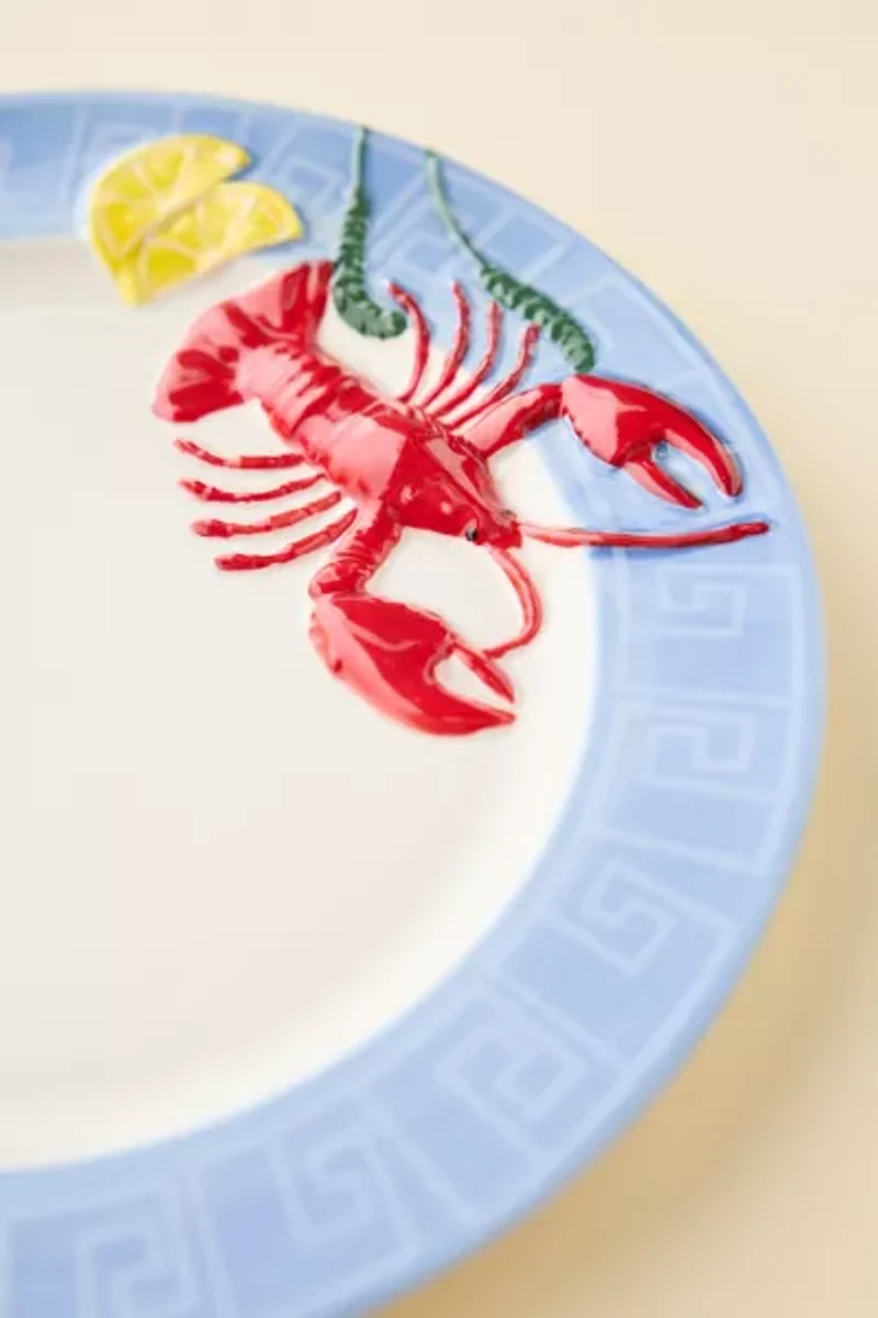 Lana Sculpted Ceramic Dinner Plate