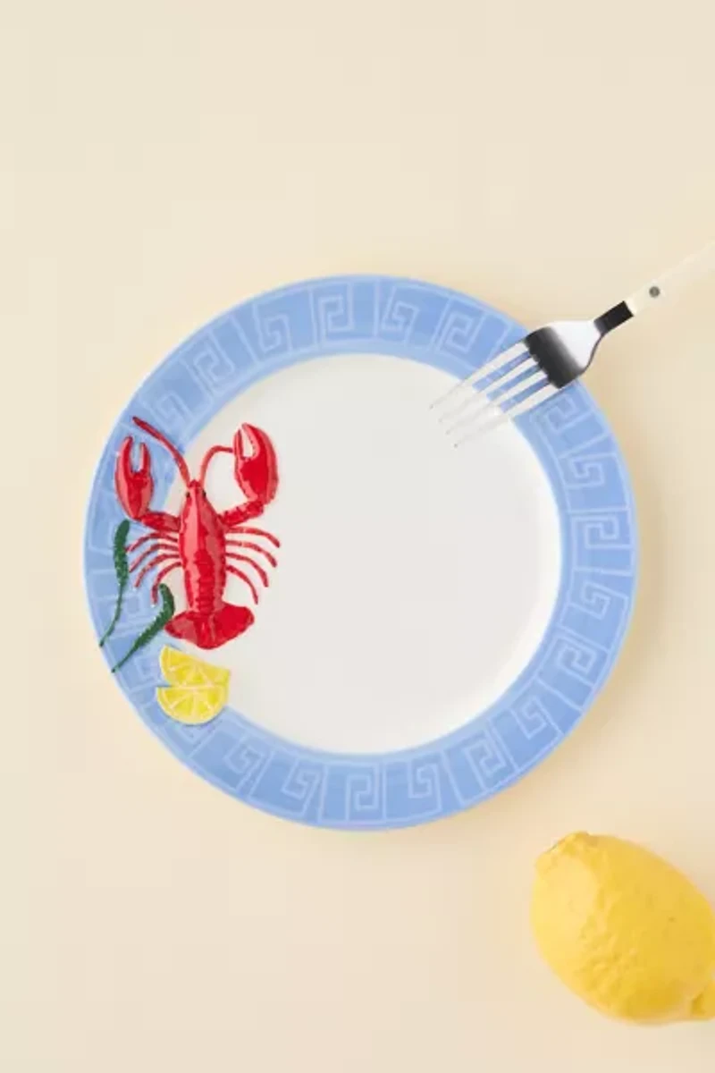 Lana Sculpted Ceramic Dinner Plate