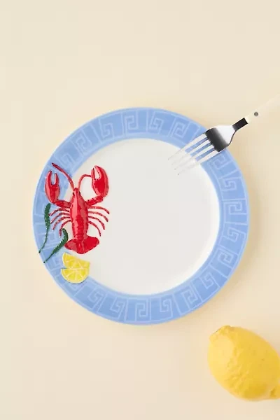 Lana Sculpted Ceramic Dinner Plate