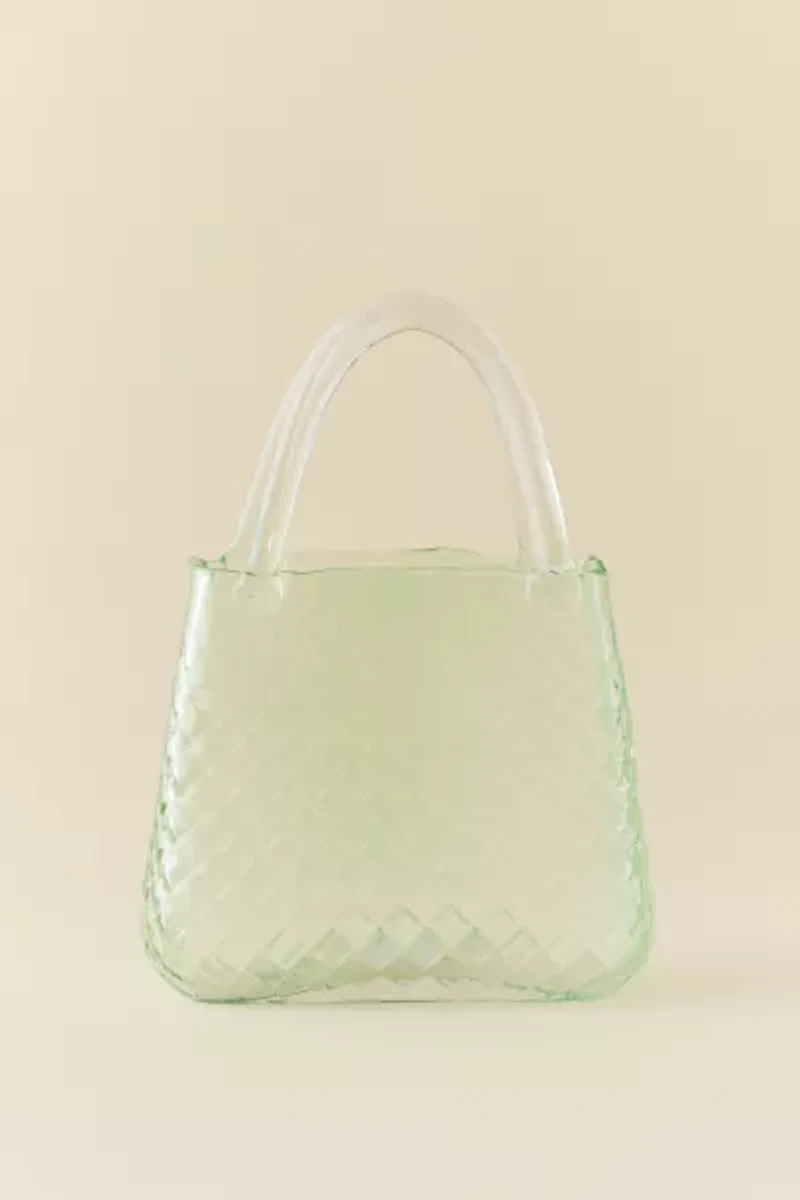 Bag Shape Glass Vase