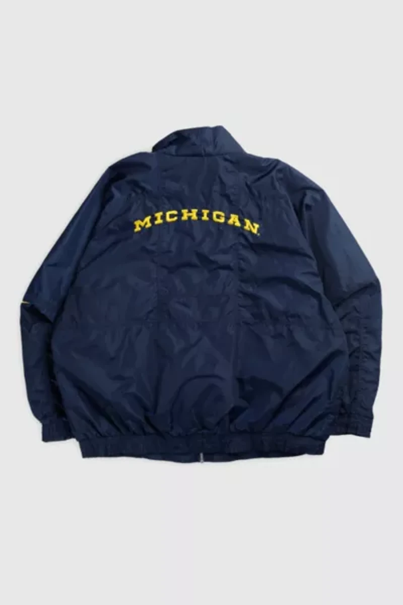 Vintage Michigan Windbreaker Jacket