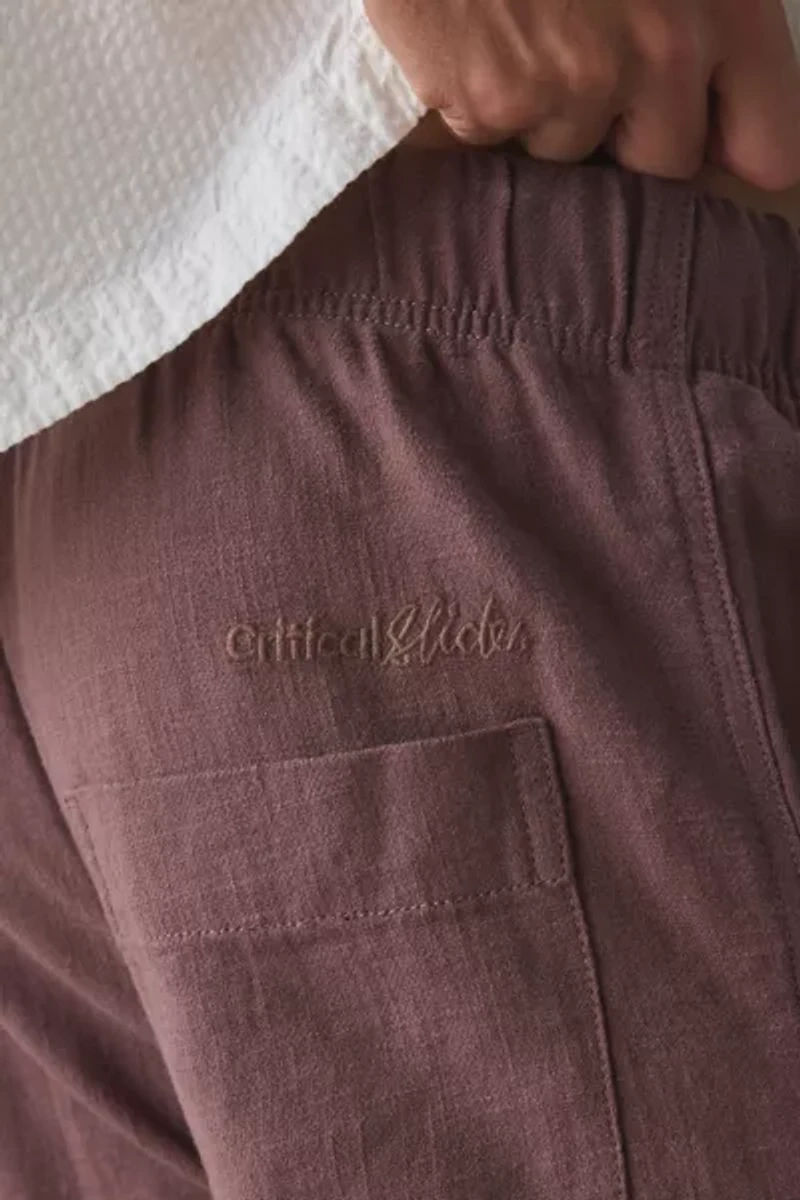 Critical Slide Society Cruiser Linen Blend Pull-On Pant