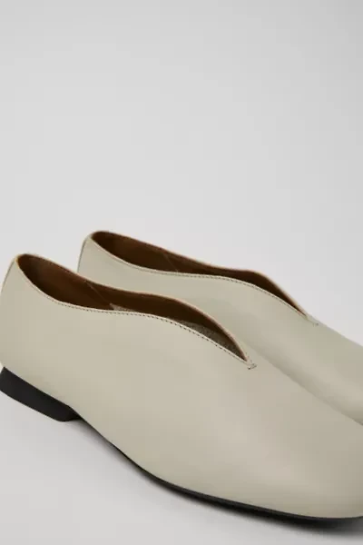 Camper Casi Myra Leather Ballet Flat