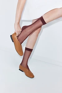 Camper Casi Myra Leather Ballet Flat