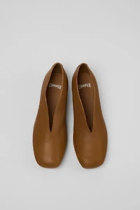 Camper Casi Myra Leather Ballet Flat