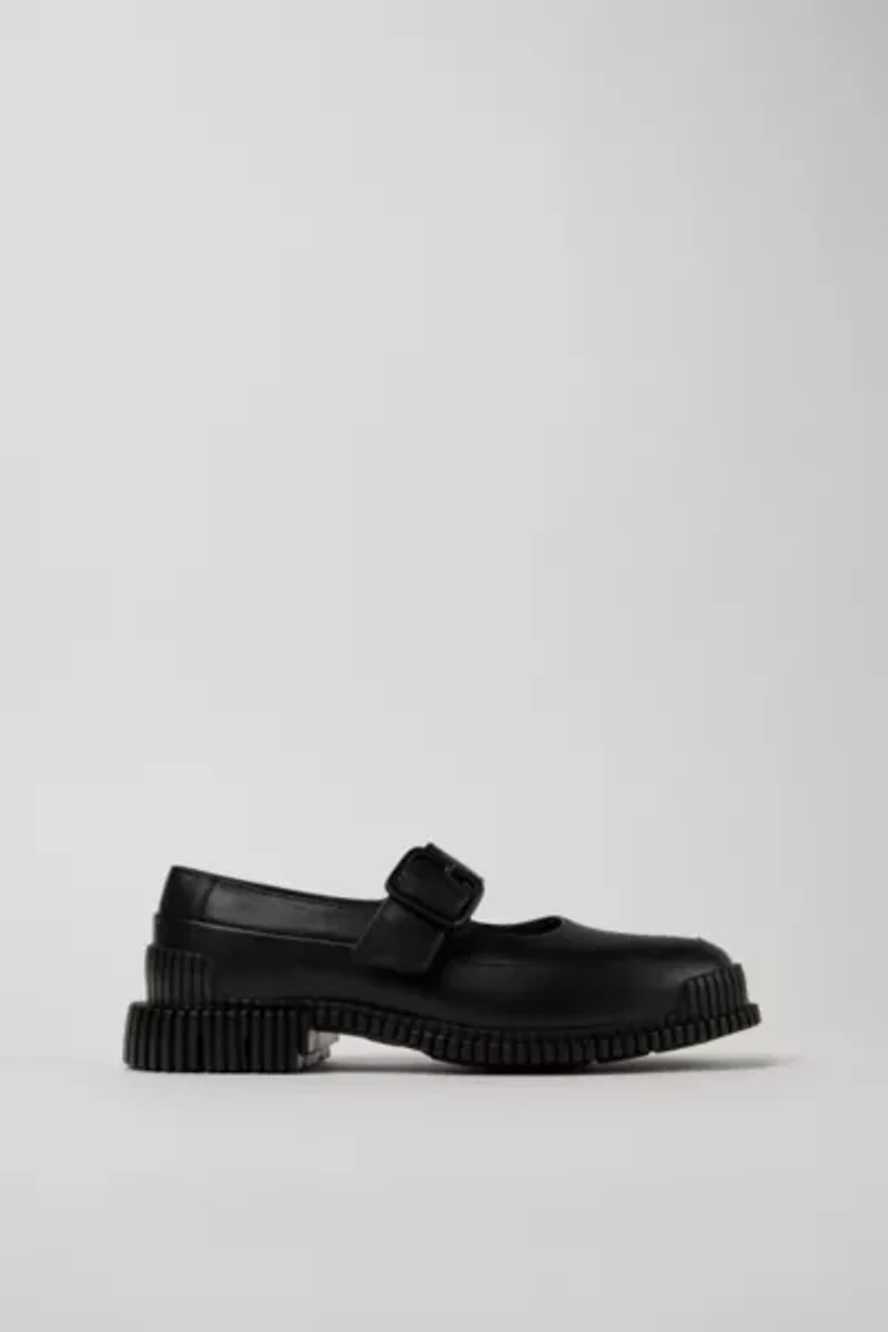 Camper Pix Leather Mary Jane Ballet Flat