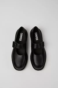 Camper Pix Leather Mary Jane Ballet Flat