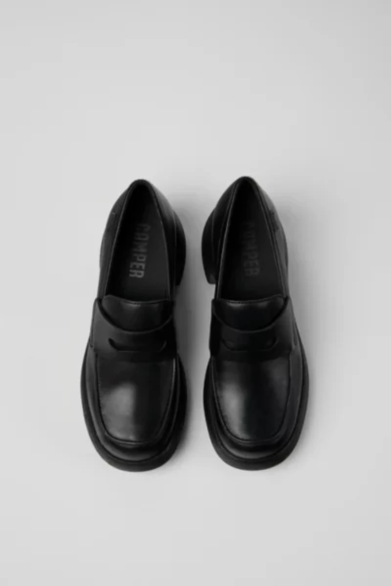 Camper Thelma II Leather Heeled Loafer