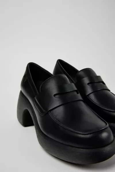 Camper Thelma II Leather Heeled Loafer