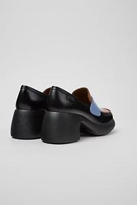 Camper Thelma II Leather Heeled Loafer
