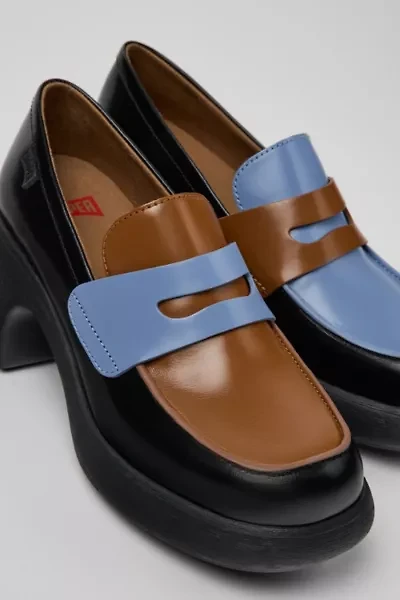 Camper Thelma II Leather Heeled Loafer