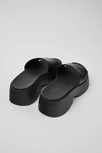 Camper Tasha Leather Platform Sandal