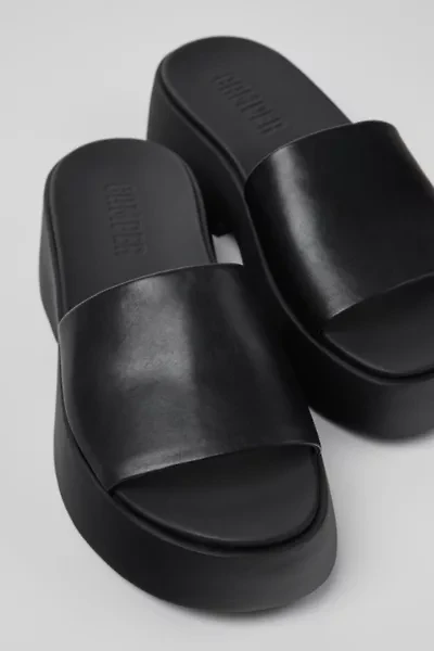 Camper Tasha Leather Platform Sandal
