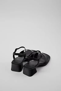 Camper Kora Leather Heeled Sandal