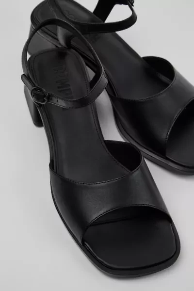 Camper Kora Leather Heeled Sandal
