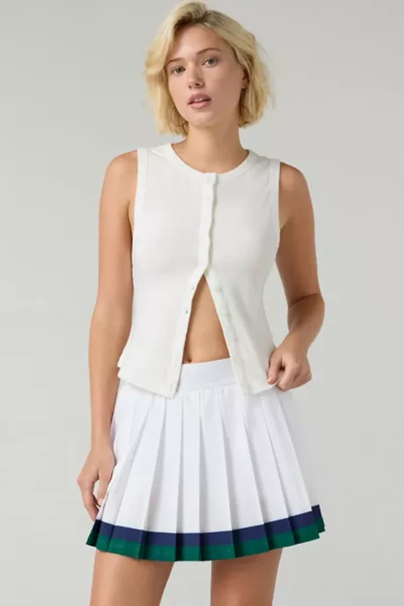 Beach Riot Irina Raquet Club Pleated Mini Skort