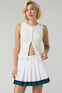 Beach Riot Irina Raquet Club Pleated Mini Skort